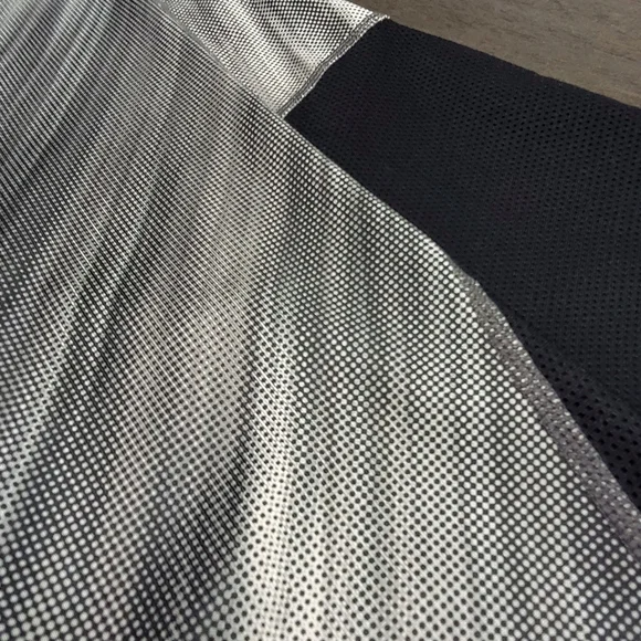 Nike Dri-Fit running reflective capri cropped leggings mesh - Picture 8 of 10